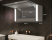 Kisszekrény Tükörrel És Led Megvilágítással Sofia 100 x 50cm #2
