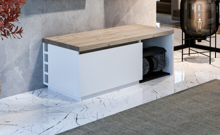 Cipősszekrény Tisztítógéppel - Olivia 110 x 45cm