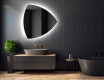 LED Fürdőszobai Tükör Irreguláris Formával T221 #2
