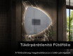 LED Fürdőszobai Tükör Irreguláris Formával T221 #9