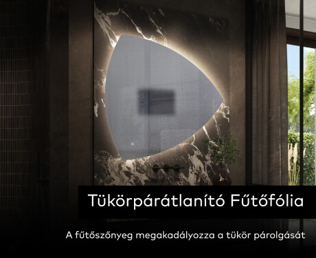 LED Fürdőszobai Tükör Irreguláris Formával T221 #9