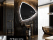 LED Fürdőszobai Tükör Irreguláris Formával T222 #3
