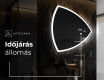 LED Fürdőszobai Tükör Irreguláris Formával T222 #6