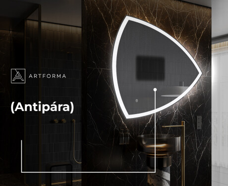 LED Fürdőszobai Tükör Irreguláris Formával T222 #8