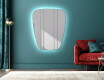 LED Fürdőszobai Tükör Irreguláris Formával Z221 #1