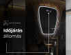 LED Fürdőszobai Tükör Irreguláris Formával Z223 #6