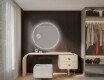Fürdőszoba Tükör Világítással LED L112 #11