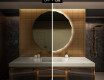 Fürdőszoba Tükör Világítással LED L112 #4