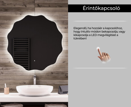 Fürdőszoba Tükör Világítással LED L192 #8