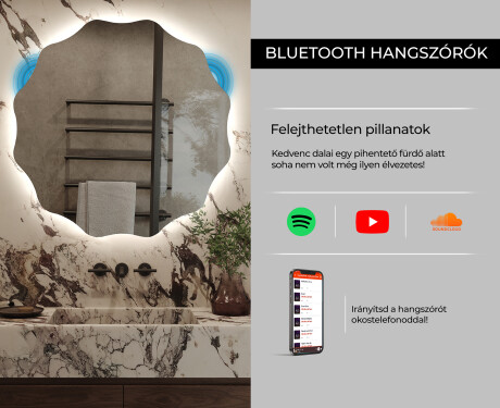 Fürdőszoba Tükör Világítással LED L192 #9