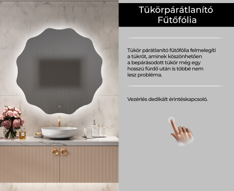 Fürdőszoba Tükör Világítással LED L192 #10