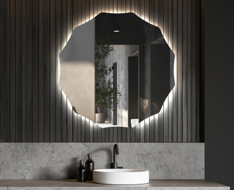 Fürdőszoba Tükör Világítással LED L193
