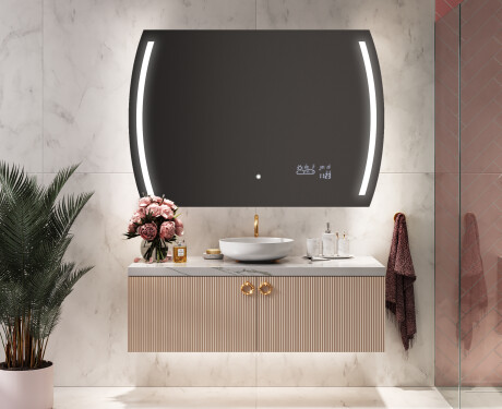 Fürdőszoba Tükör Világítással LED L67 #9