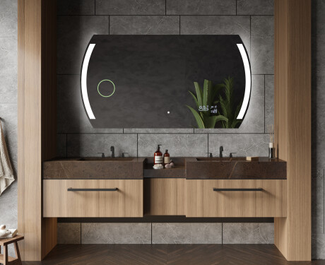 Fürdőszoba Tükör Világítással LED L68 #7