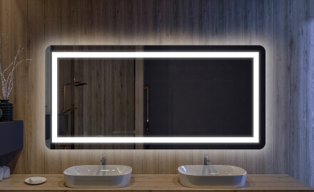 Fürdőszoba Tükör Világítással LED L63