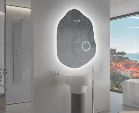LED Fürdőszobai Tükör Irreguláris Formával E221 #10