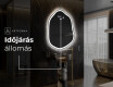 LED Fürdőszobai Tükör Irreguláris Formával E222 #7