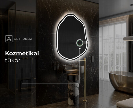 LED Fürdőszobai Tükör Irreguláris Formával E223 #5