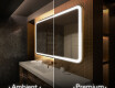 Fürdőszoba Tükör Világítással LED L141 #1