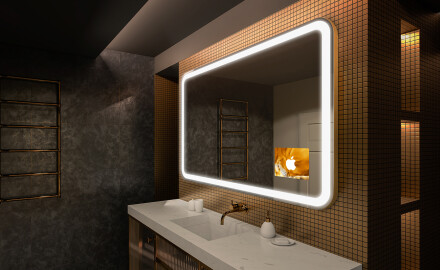 Fürdőszoba Tükör Világítással LED L141