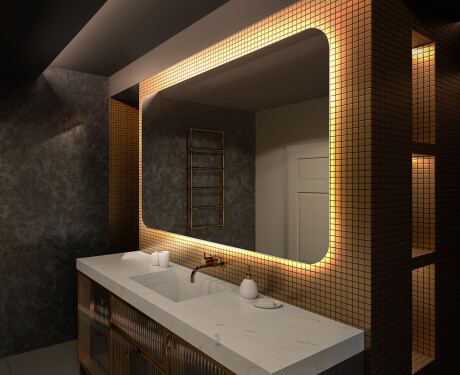 Fürdőszoba Tükör Világítással LED L142