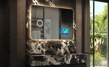 Fürdőszoba Tükör Világítással LED L142