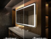 Fürdőszoba Tükör Világítással LED L143 #1