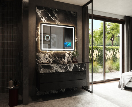 Fürdőszoba Tükör Világítással LED L143 #2