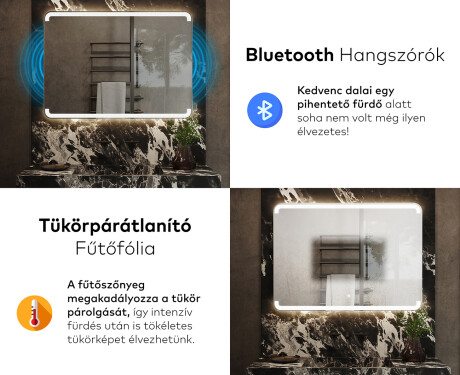 Fürdőszoba Tükör Világítással LED L145 #6