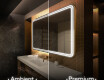 Fürdőszoba Tükör Világítással LED L148 #1